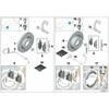 BMW Sechskantschraube Mit Scheibe E39 X5 R56 Originalus 34216772885