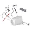 BMW Sensorius Temperatūra E90 E91 E92 E93 E60 E61 X3 X5 X6 Originalus 13627809157