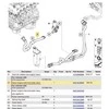 BMW šildytuvo žarnos valdymo vožtuvas į variklio įleidimo angą 64213416609 Originalus
