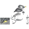BMW Sparnio Veidrodžio Palaikymo Rėmelis Kairysis Originalus 51167393263