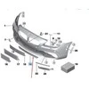 Bmw Spoiler Front 6 F06 F12 F13 51117279213 Originalus 51117279213