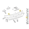Bmw Spreizmutter Mini R50 R53 R56 Originalus 63252758031