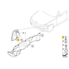BMW Spreizniet E81 E87 E90 E91 E92 E93 X1 X3 Z4 Originalus 51717001494