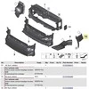 BMW stabdžių oro kanalas priekinis dešinysis 51747294822 originalus