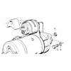 BMW Starter Originalus 12411711403 7' E32
