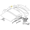 Bmw Stogų Dėklas Vidurys Originalus 54377183308