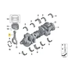 BMW Sujungimo Stiebas G30 F90 G11 G12 G14 G15 Originalus 11247852246