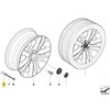 BMW Sukamo vožtuvą RDC E46 E90 E91 E92 E93 F30 F31 F34 Originalus 36146792829
