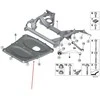 BMW Sustiprinimo Plokštė F87 M2 F80 M3 F82 M4 Originalus 31102284631