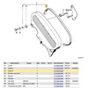 BMW tarpiklis 11142243209 Originalus