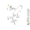 Bmw Tarpinis 18127673764 Originalus