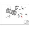 BMW Temperatūros Sensorius Verdampferis E39 X5 Originalus 64118385563