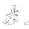 BMW Tiesus selektoriaus strypas Originalus 25111221950 5' E34