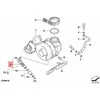 BMW Turbocharger Return Pipe 3 E90 E91 E92 E93 5 E60 E61 7 E65 E66 X3 E83 X5 E70 X6 E71 Originalus 11427804257