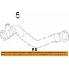 BMW Vaizdo Šlaunis 5 F10 6 F06 F12 F13 Originalus 11537843264
