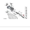 BMW Vamzdis Išmetamųjų Dujų Recirkuliacijos G20 G21 G30 G31 G32 X3 X5 Originalus 11718574821