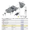 BMW variklio alyvos siurblio įsiurbimo vamzdelis 11417589016 Originalus