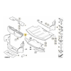 BMW Variklio Apsauga 6 E63 E64 2002 2010 Originalus 51757009723