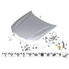 BMW Variklio Gaubto Mechanizmo Svoris G20 G21 Z4 Originalus 51237943204
