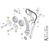 BMW Variklio Grandinės Rato Palaikymas Originalus 11367540442