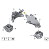 BMW Variklio Palaikymo Šarnyras Dešinysis F20 F21 F22 F23 F30 F31 F32 F33 F34 F36 Originalus 22116859012
