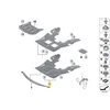 Bmw Variklio Skyrius Apsauga Visu Ratu Pavarų 51757241818 Originalus
