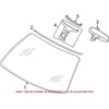 BMW Veidrodis Bazės Dėklas Originalus 51166817595