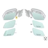 BMW Veidrodis Kaitinamas Platų Kampas Kairys F20 F21 F30 Originalus 51167405761