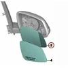 BMW Veidrodis Siluminis Šildomas Plačiavizis Dešinysis F45 F46 F48 Originalus 51167377978