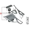 Bmw Vidurinė Konsolės Dekoras Taurės Laikiklis F20 F21 F22 F87 Originalus 51166993607