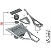 Bmw Vidurinė Konsolės Dekoras Taurės Laikiklis F20 F21 F22 F87 Originalus 51166993607