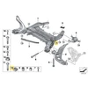 BMW Vierkantmutter F40 F45 F48 F54 F56 F57 F60 Originalus 31106867397