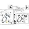 BMW Vynas R 1200 GS R 1250 GS Originalus 34117700989
