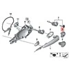 BMW X1 E84 Kairysis Užraktas Cilindras Originalus 51212992979