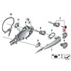BMW X1 E84 Kairysis Užraktas Cilindras Originalus 51212992979