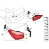 BMW X1 F48 Dešinės Pusės Šviesos Blokas Originalus 63217488544