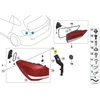 Bmw X1 F48 Kairys Gutter Strip Originalus 63217478289