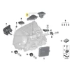 Bmw X1 F48 Lci 2018 2019 Kairysis Led Ženklas Originalus 63119477819