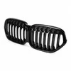 BMW X1 oro įsiurbimo angos priekinės Shadowline F48 LCI Kidney Juodas 51138080619 originalios