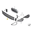 BMW X2 F39 Priekinis Grilis Vidurinis Apačia Originalus 51118069096