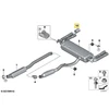BMW X2 X4 X5 Juodas Chromo Slip On Išmetimo Antgalis Originalus 18308058651