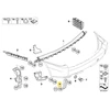 Bmw X3 E83 Galinio Stiklo Atlošo Skersinė Originalus 51123402383