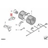 BMW X3 oro šildytuvo sklendės variklio aktuatorius originalus 64113452402