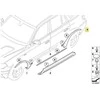 Bmw X3 E83 Priekinis Galinis Kairysis Rato Šoninis Priedas Originalus 51773415405