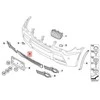 BMW X3 E83 Priekinis Stiklo Tinklas Originalus 51113455008