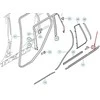 BMW X3 E83 Šoninis Galinis Langų Stiklo Atramos Originalus 51223400862