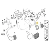 BMW X3 E83 Variklio Pedalas Originalus 35203331335