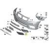 BMW X3 F25 Dešinė Uždara Grotelė Originalus 51118050446
