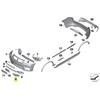 BMW X3 F25 Dešinė Uždara Grotelė Originalus 51118050446