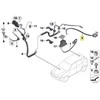 BMW X3 F25 Naujas originalus 9321005 61129321005 Teigiamas akumuliatoriaus laidas 2012